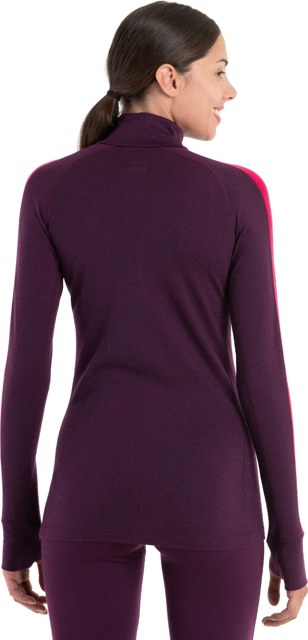 200 ZoneKnit Merino Long Sleeve Half-Zip Base Layer Top - Women's|-|Couche de base à manches longues et demi-glissière en mérinos 200 ZoneKnit - Femme