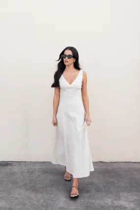 Adren Midi Dress - Oatmeal