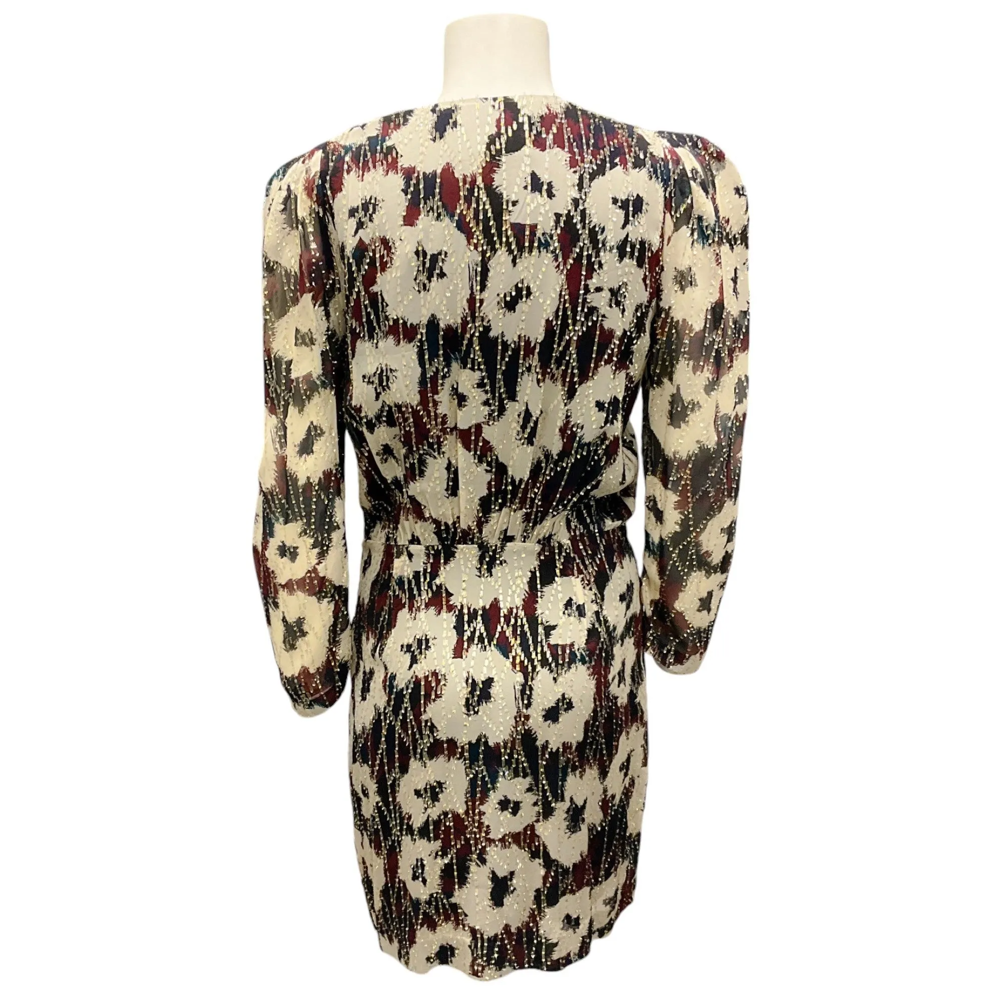 ba&sh Ecru Multi Kivy Dress