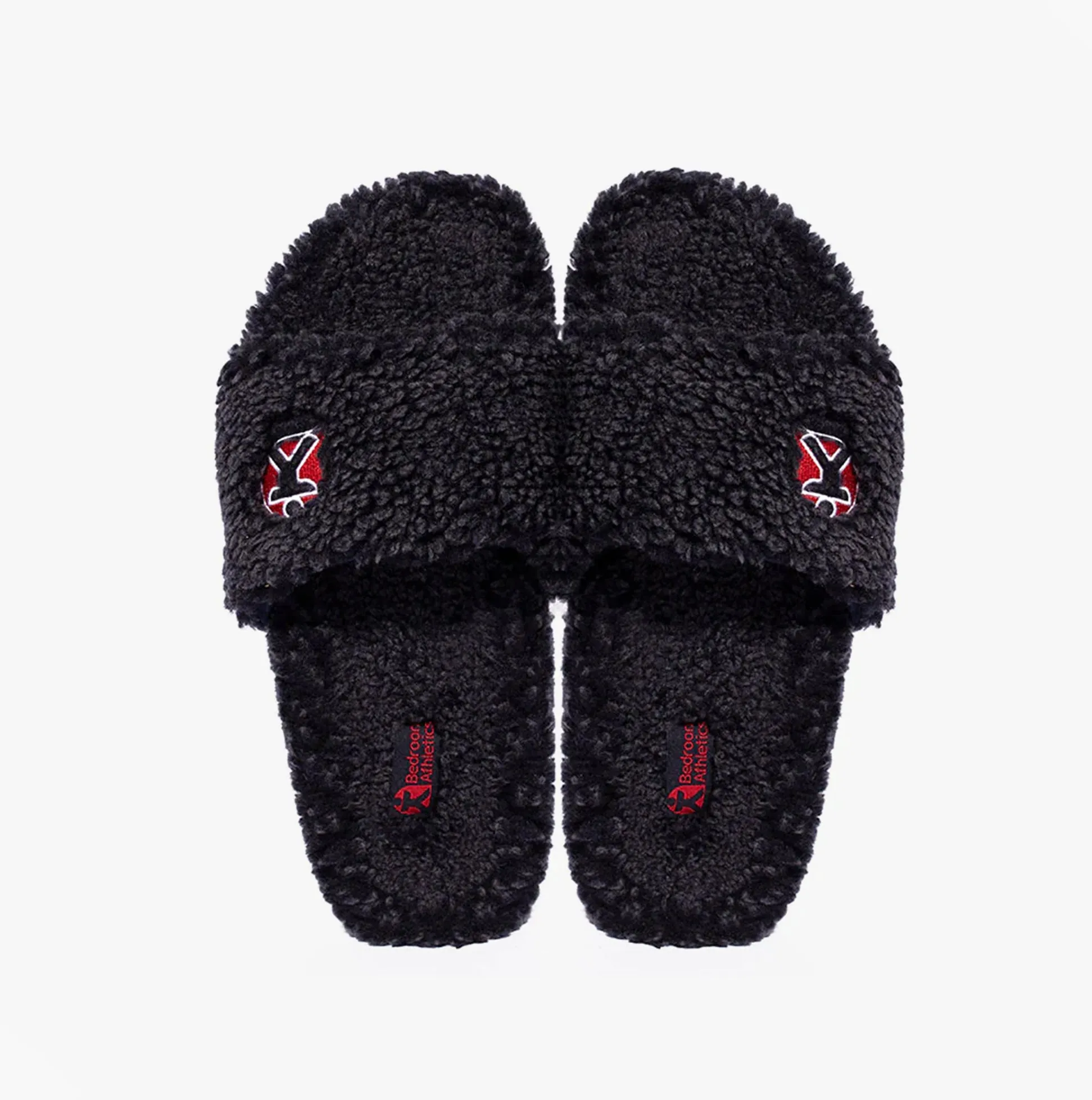 Bedroom Athletics EFRON Mens Slipper Sliders Washed Peacoat Navy
