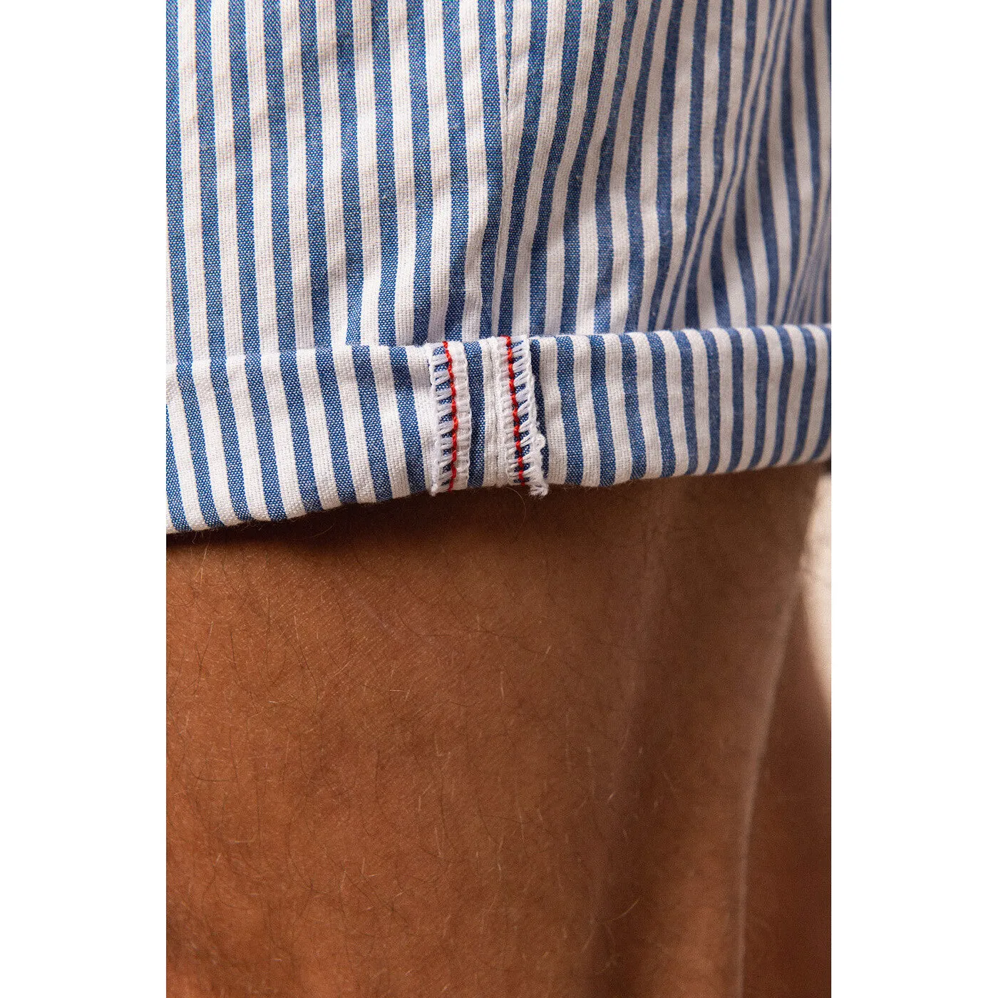 Bermuda Chino À  Rayures