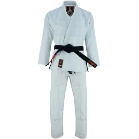 BJJ GI Jaguar Regular Brazilian Jiu Jitsu Kimono Uniform Kids Adult Unisex (White)