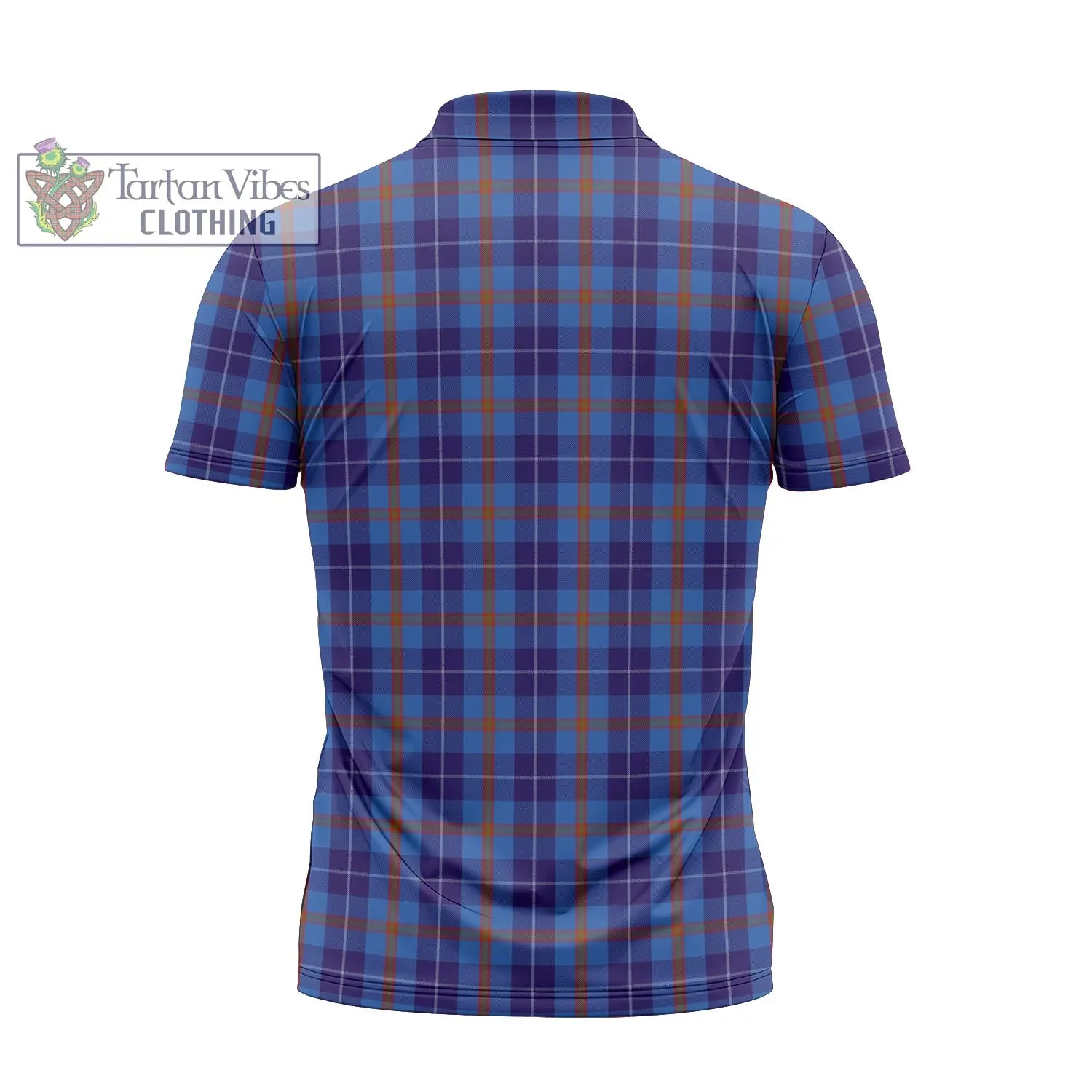 Bryson Tartan Zipper Polo Shirt