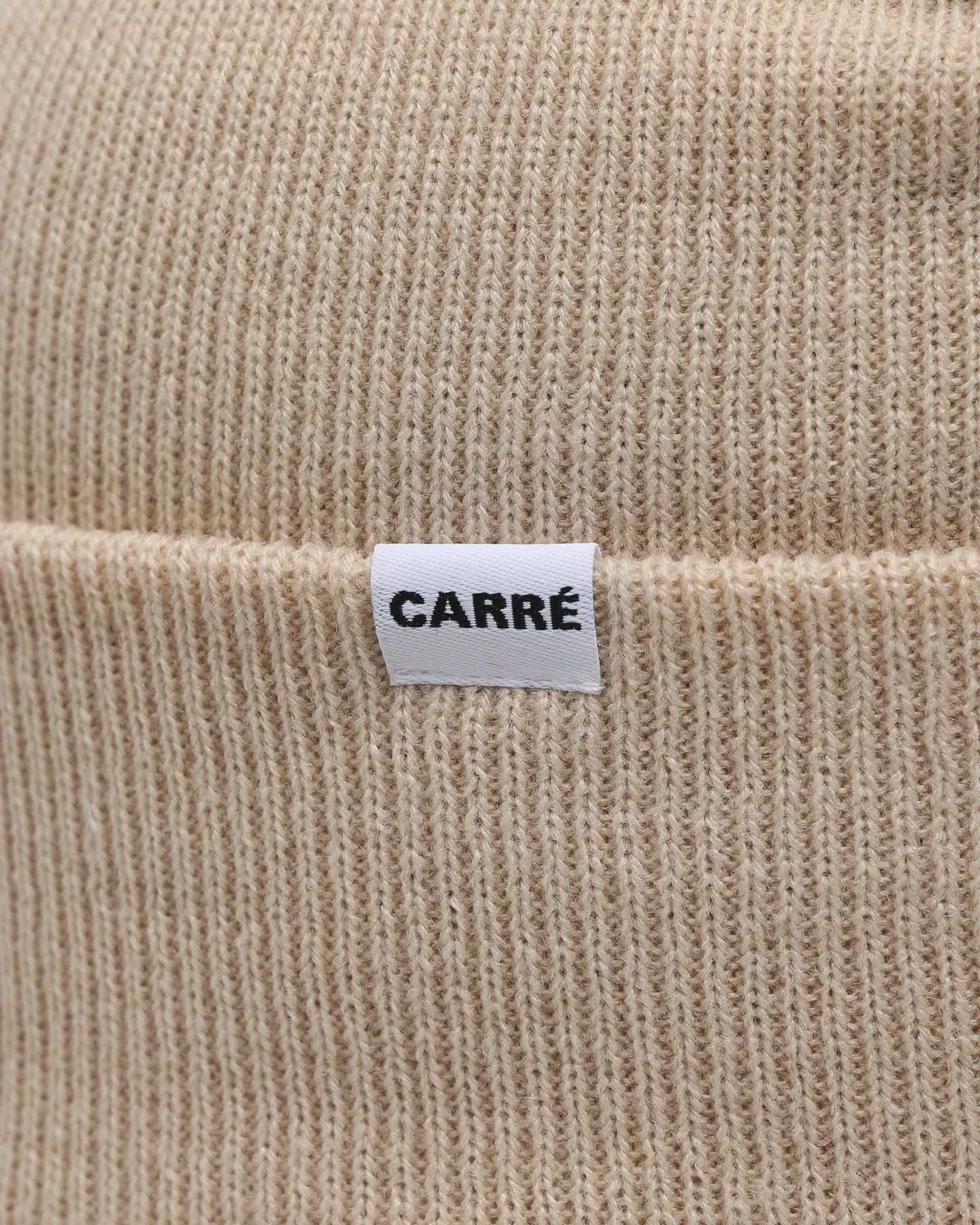 Carre Simplicite Beanie Light Stone