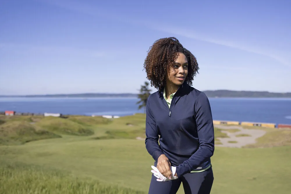 Cutter & Buck Traverse Ladies Quarter Zip Sweatshirt | Activewear | 3 Colours | XS-2XL