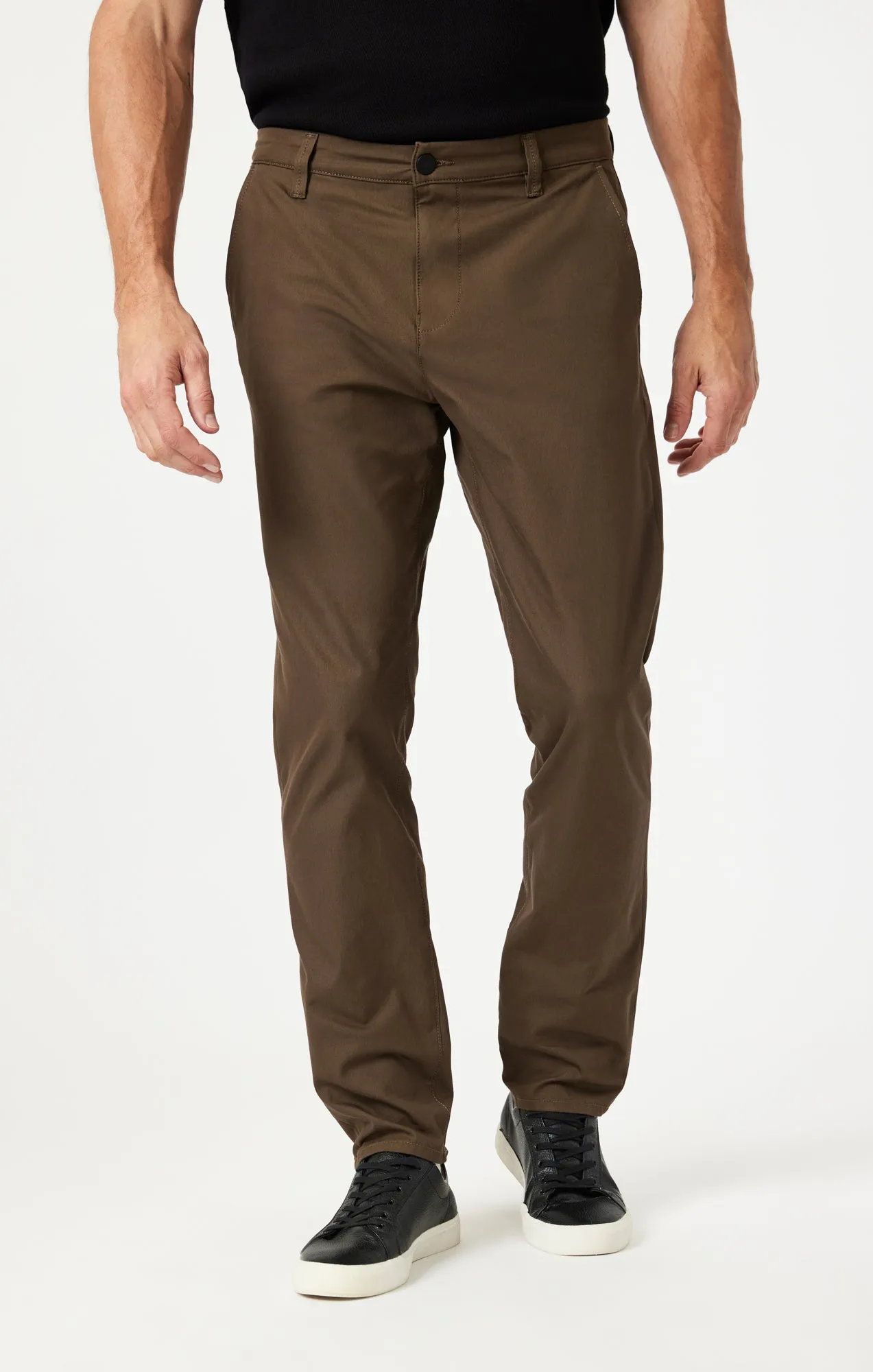 DAWSON STRAIGHT LEG CHINO IN KHAKI TRUE MOVE