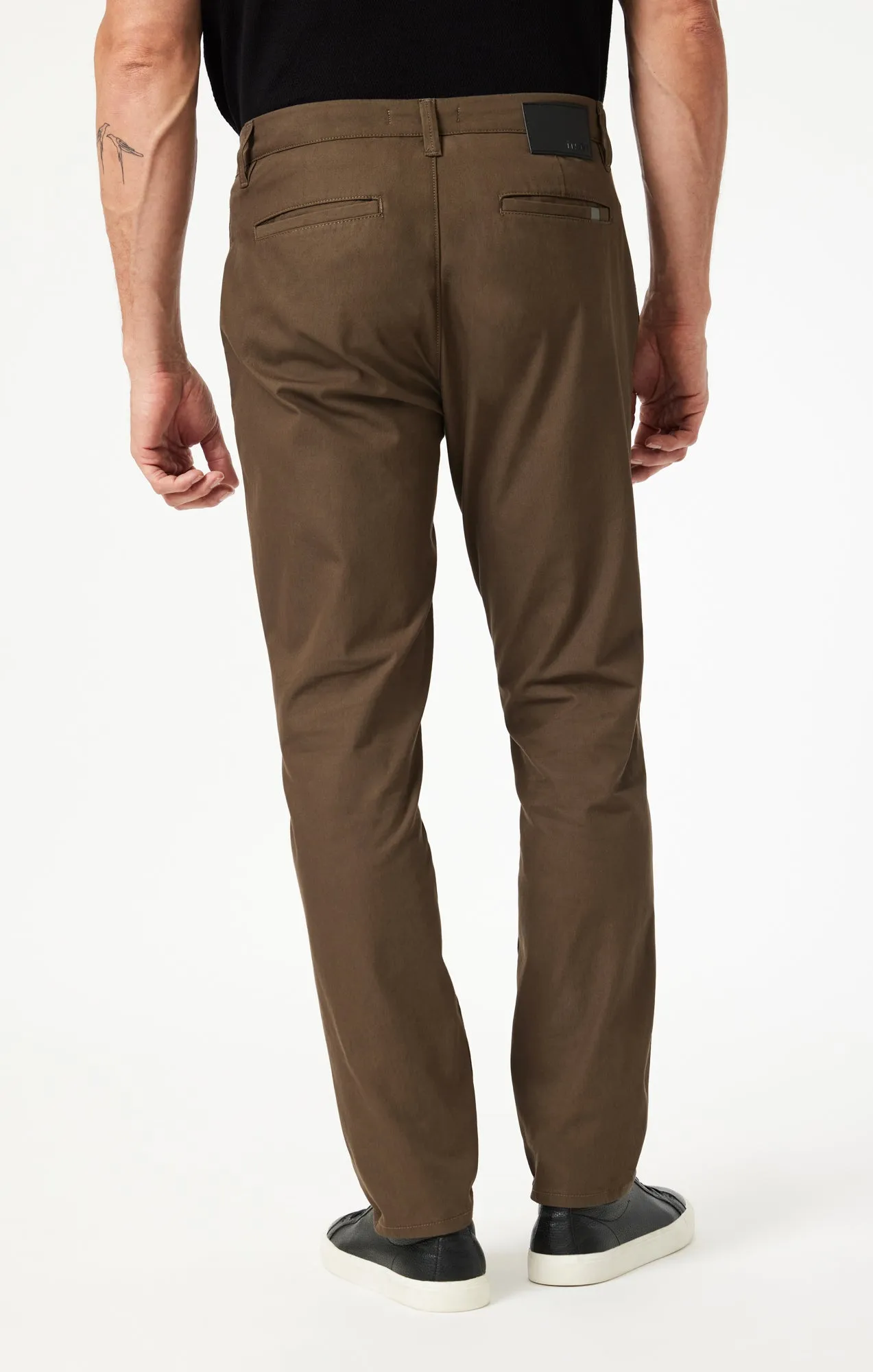 DAWSON STRAIGHT LEG CHINO IN KHAKI TRUE MOVE