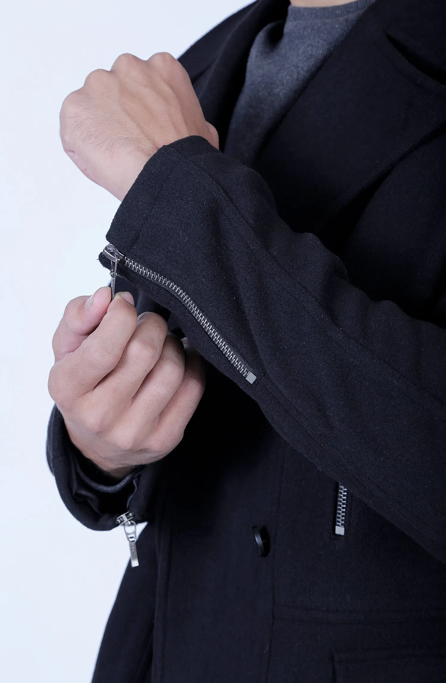 Double Breasted Peacoat