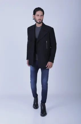 Double Breasted Peacoat