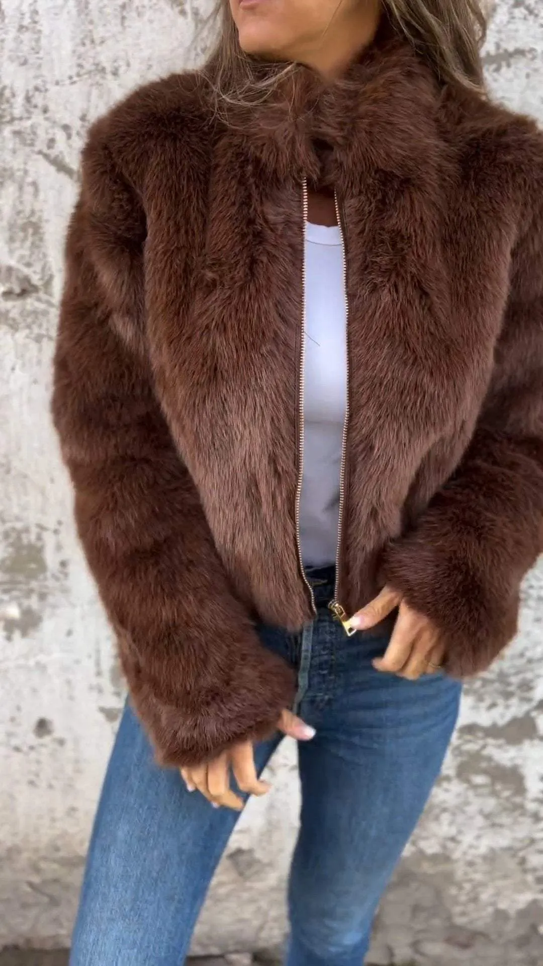 GLADYS - LUXURY FUR JACKET