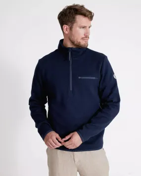 Holebrook Men's Jonte T-Neck Windproof Navy