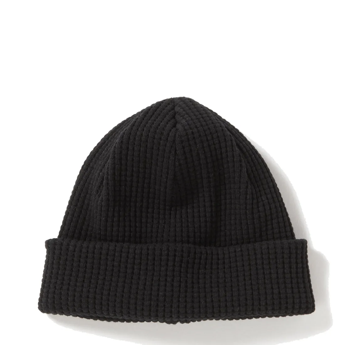 Jackman Waffle Knit Cap Black