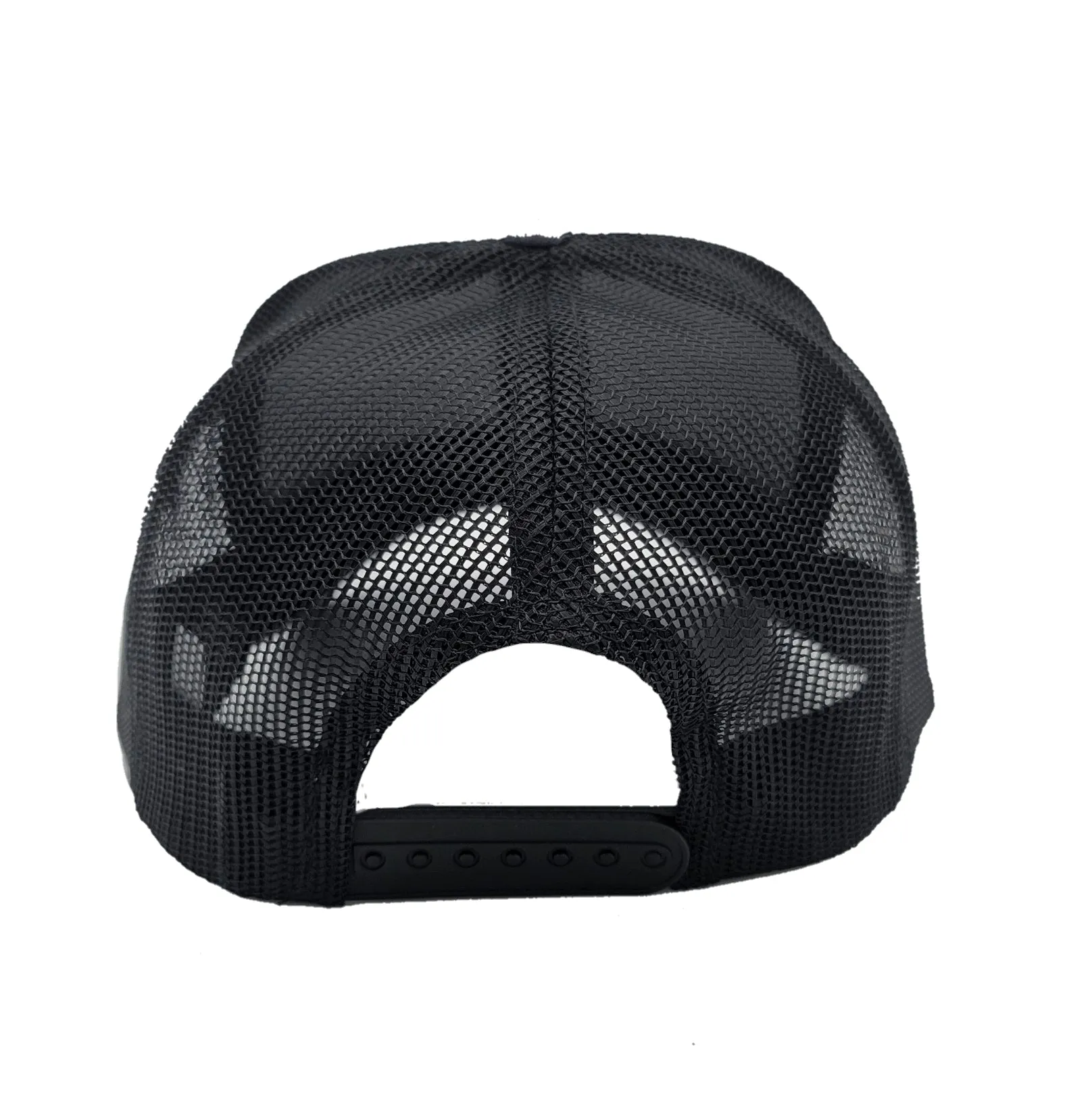 Lobo Lures USA Flag Leather Patch Series Baseball Hat