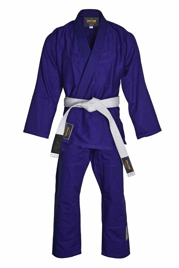 Navy Blue Color Custom Brazilian JIU-JITSU GI/ BJJ KIMONO