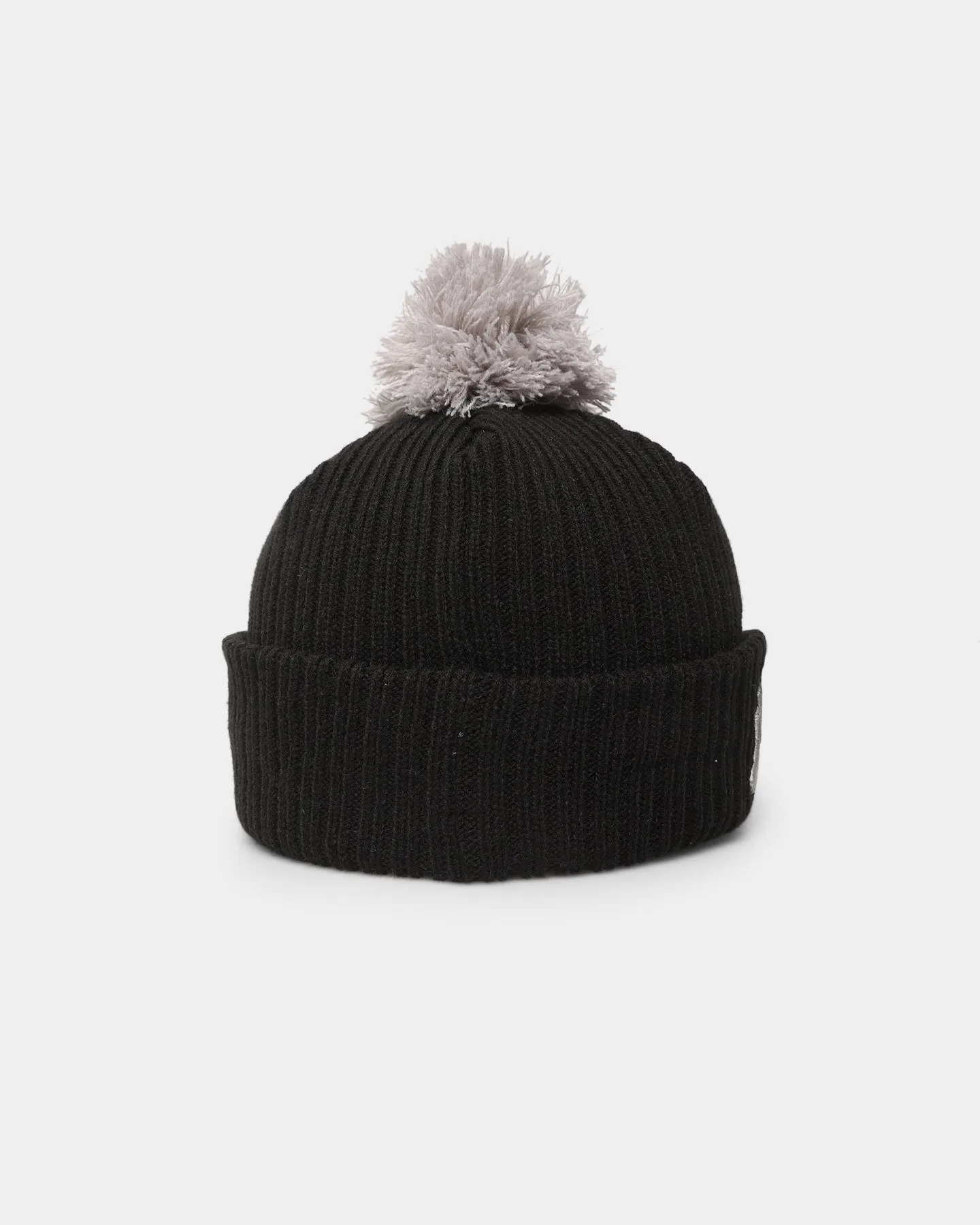 New Era New York Yankees Knit Thin Pom Beanie Black