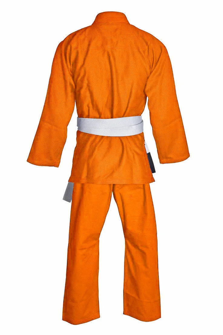Orange Color Custom Brazilian JIU-JITSU GI/ BJJ KIMONO