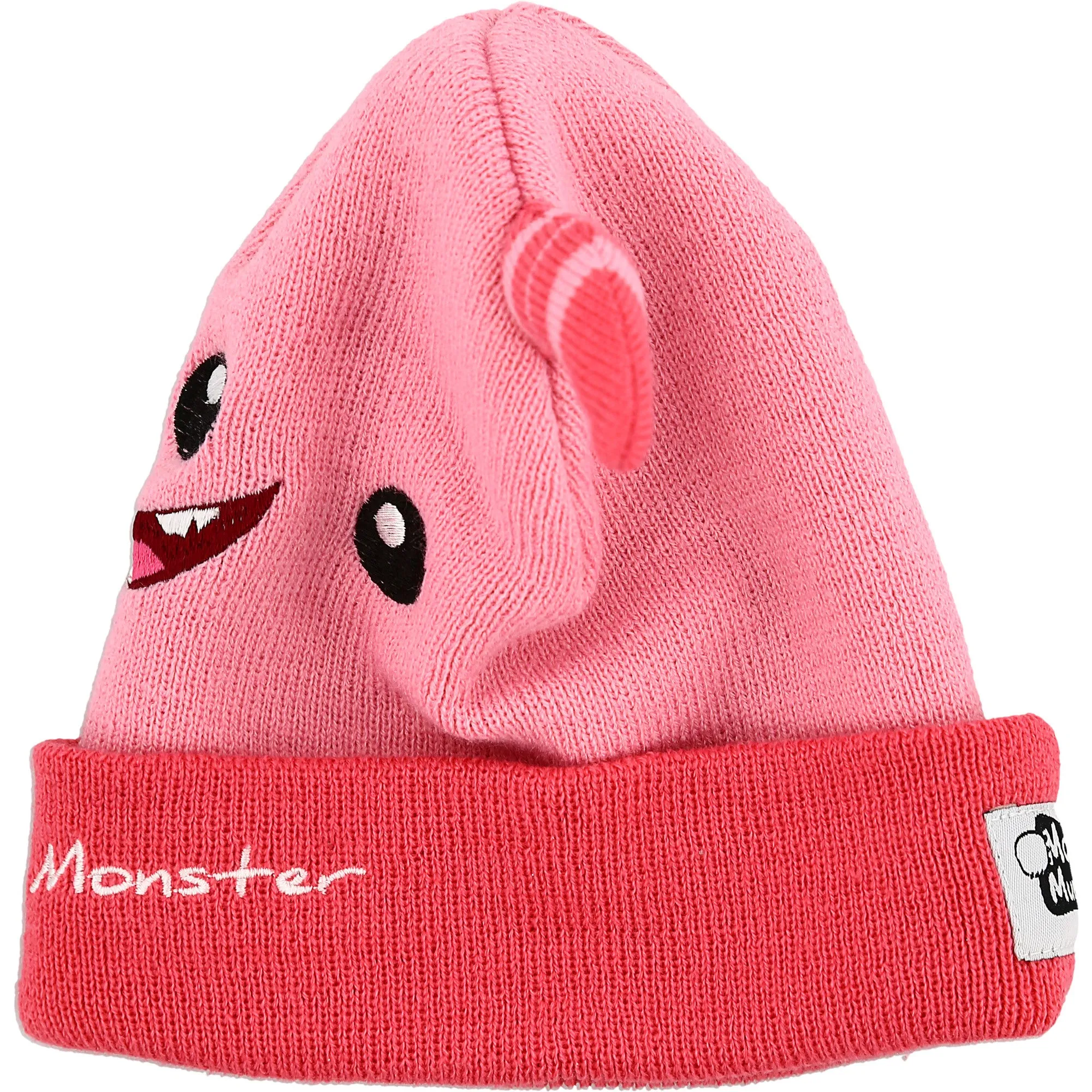 Pink Cupcake Monster One Size Fits All Baby Hat