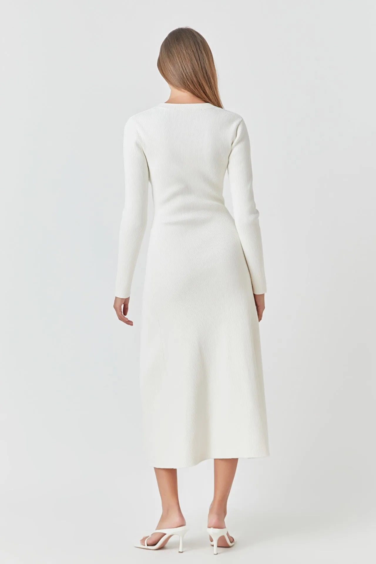 Premium Button-Down Maxi Dress