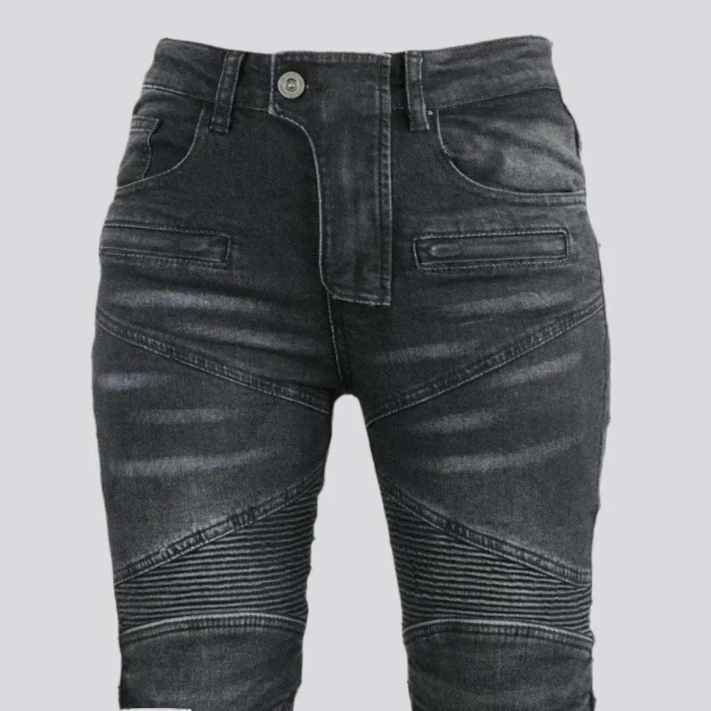 Protective biker jeans
 for women