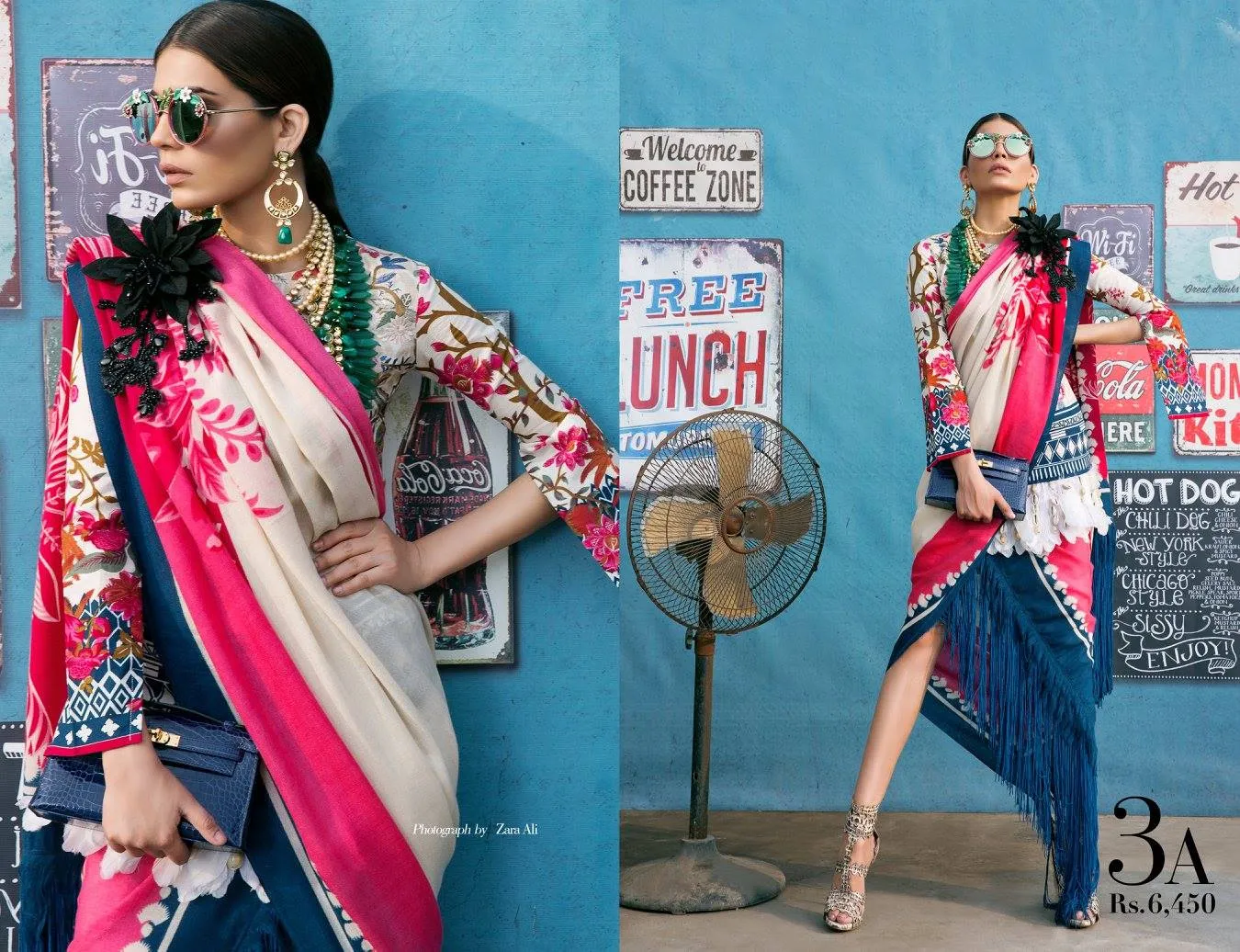 Sana Safinaz Winter Shawl Collection 2017 – 03A