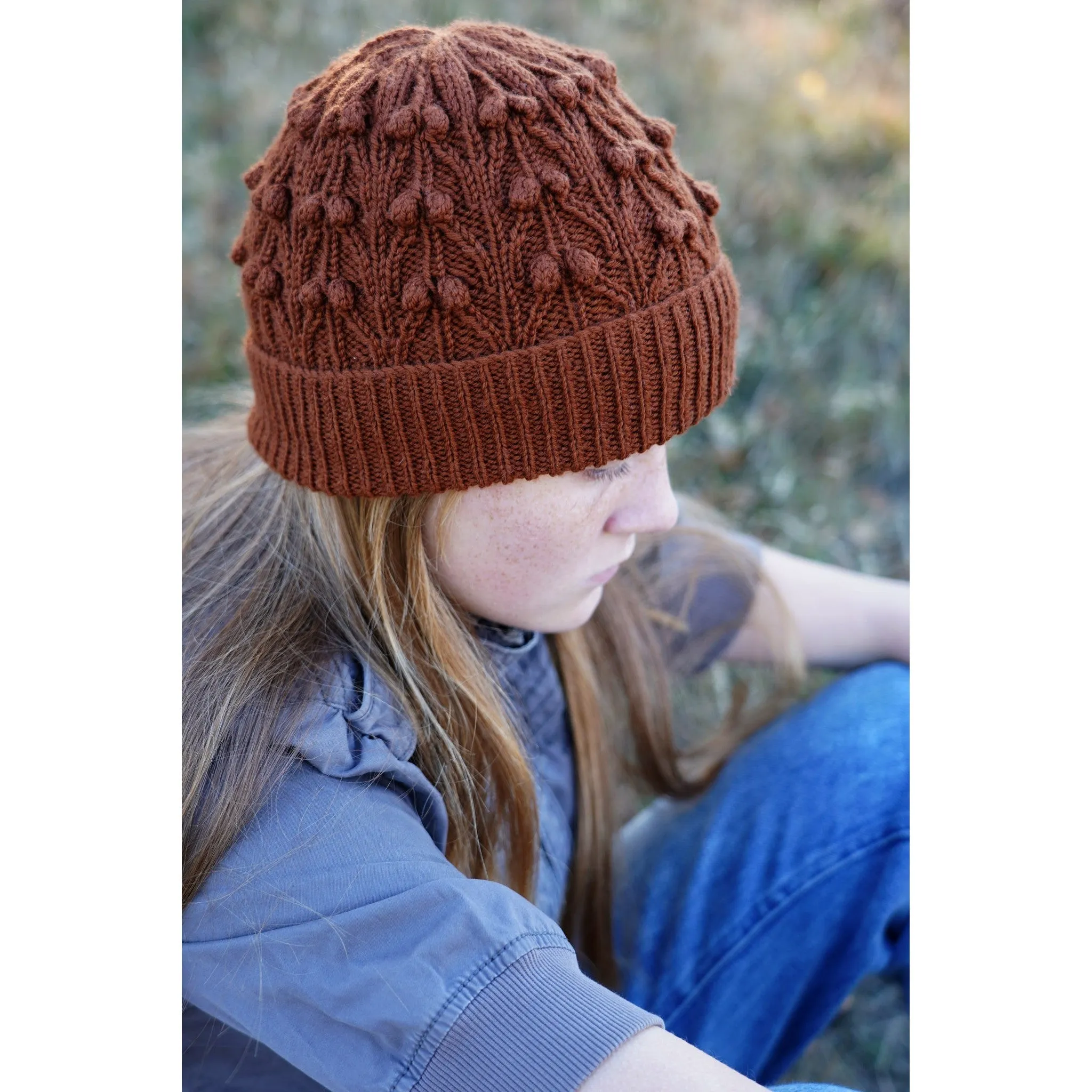 Seraphina Hat Knitting Pattern - 8Ply (HC42)