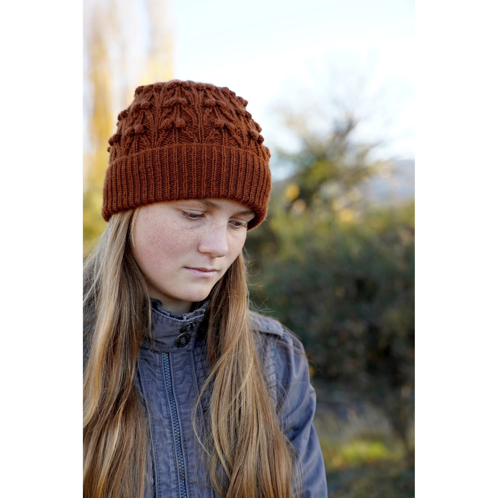 Seraphina Hat Knitting Pattern - 8Ply (HC42)