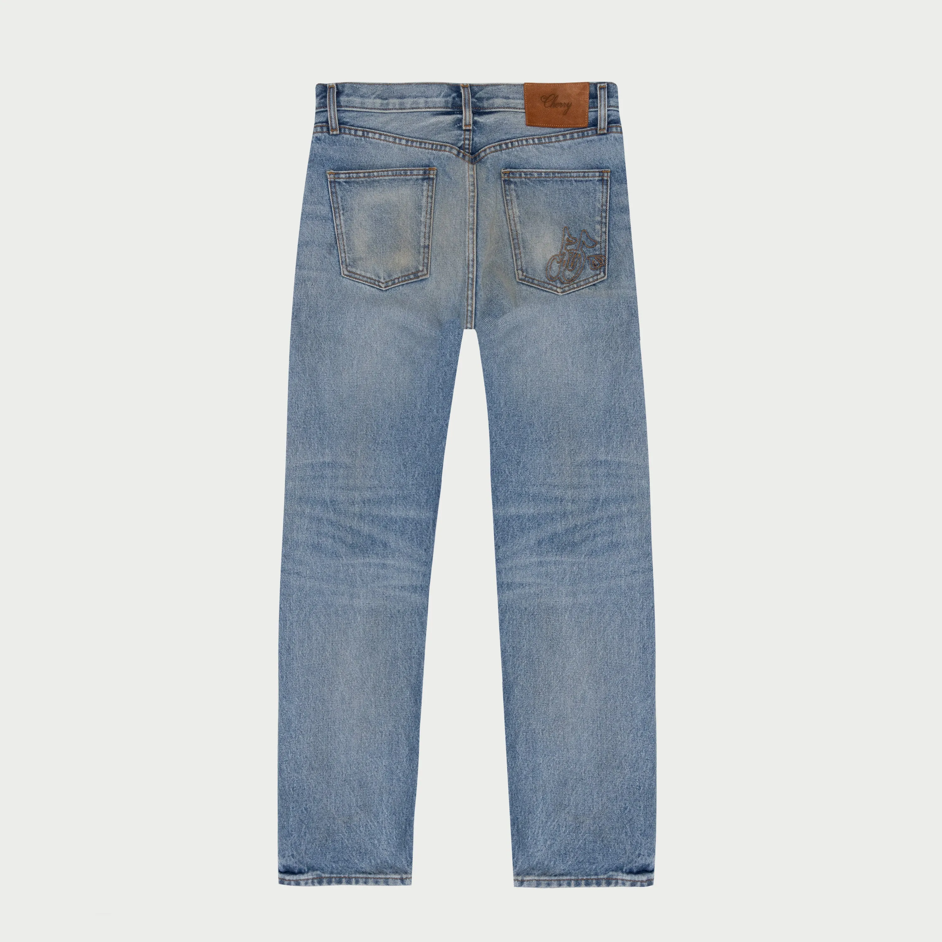 Straight Leg 5 Pocket Denim (Indigo)