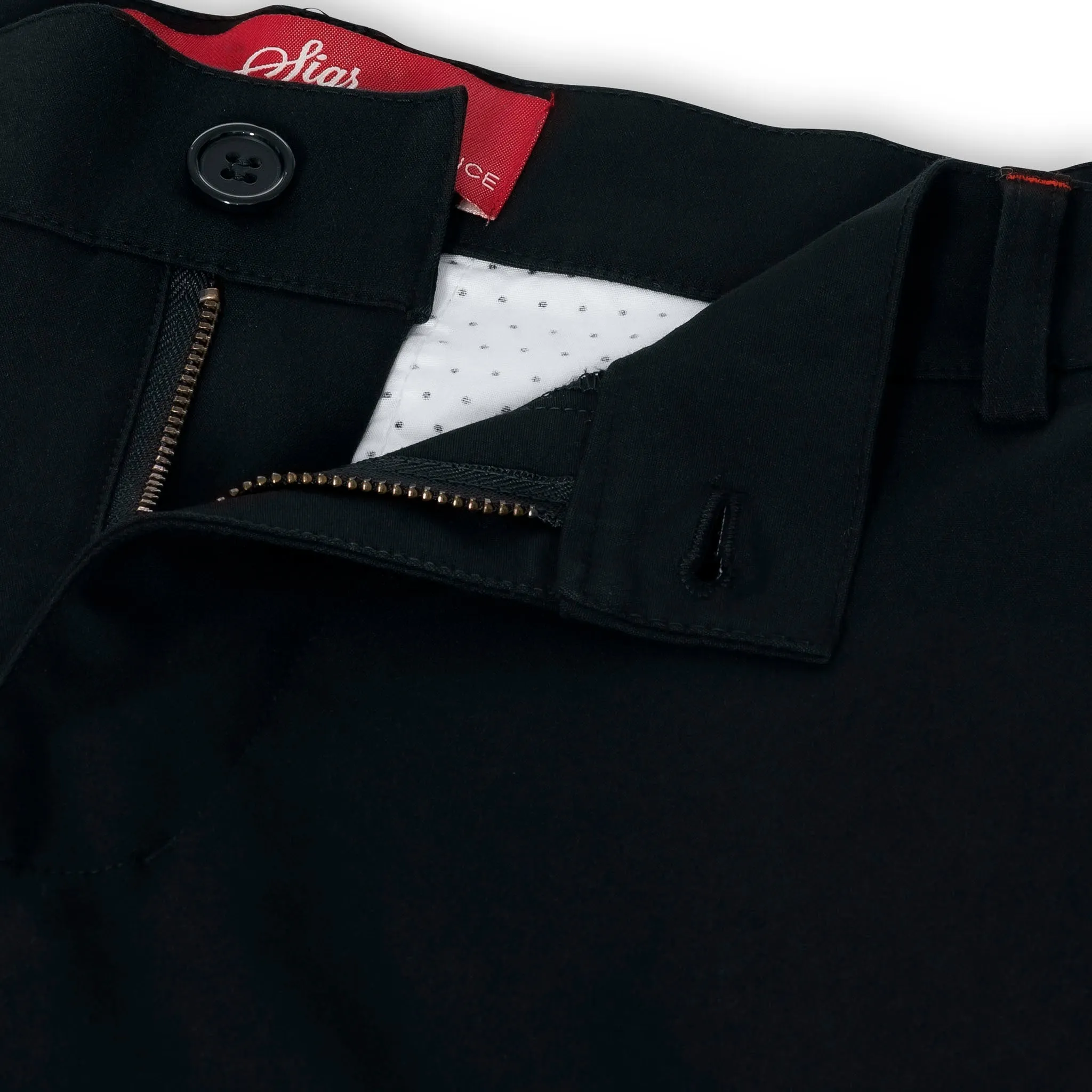 Strandvägen Men's Black Cycling Chino Shorts