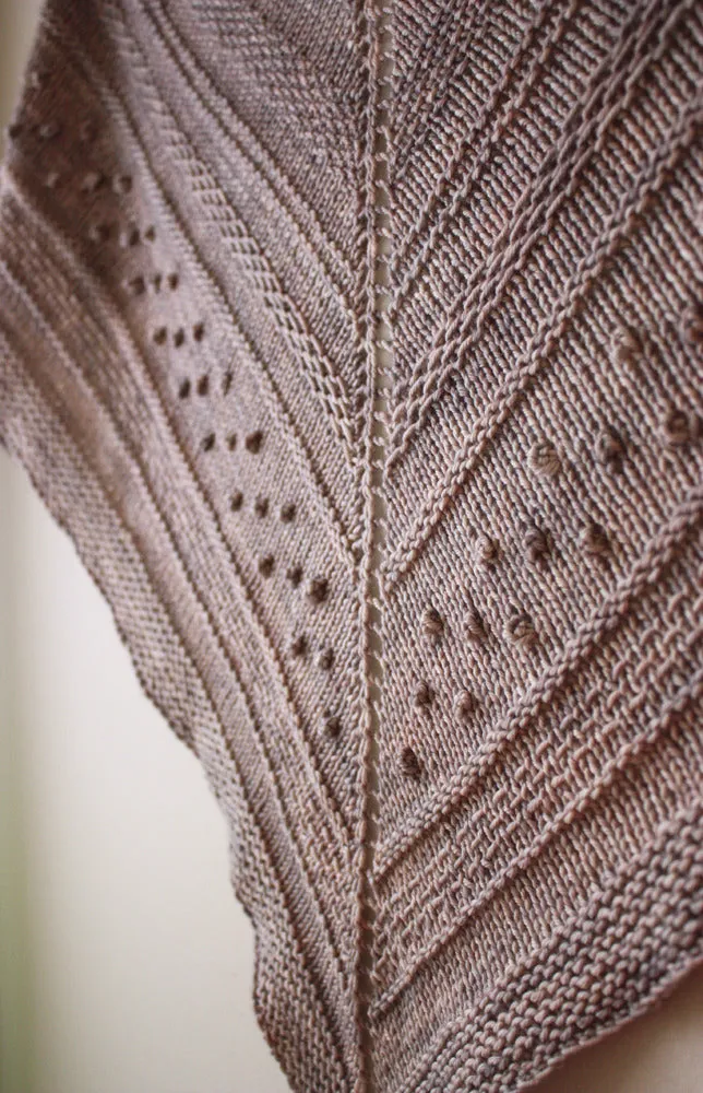 Texelle Chunky Shawl Knitting Pattern