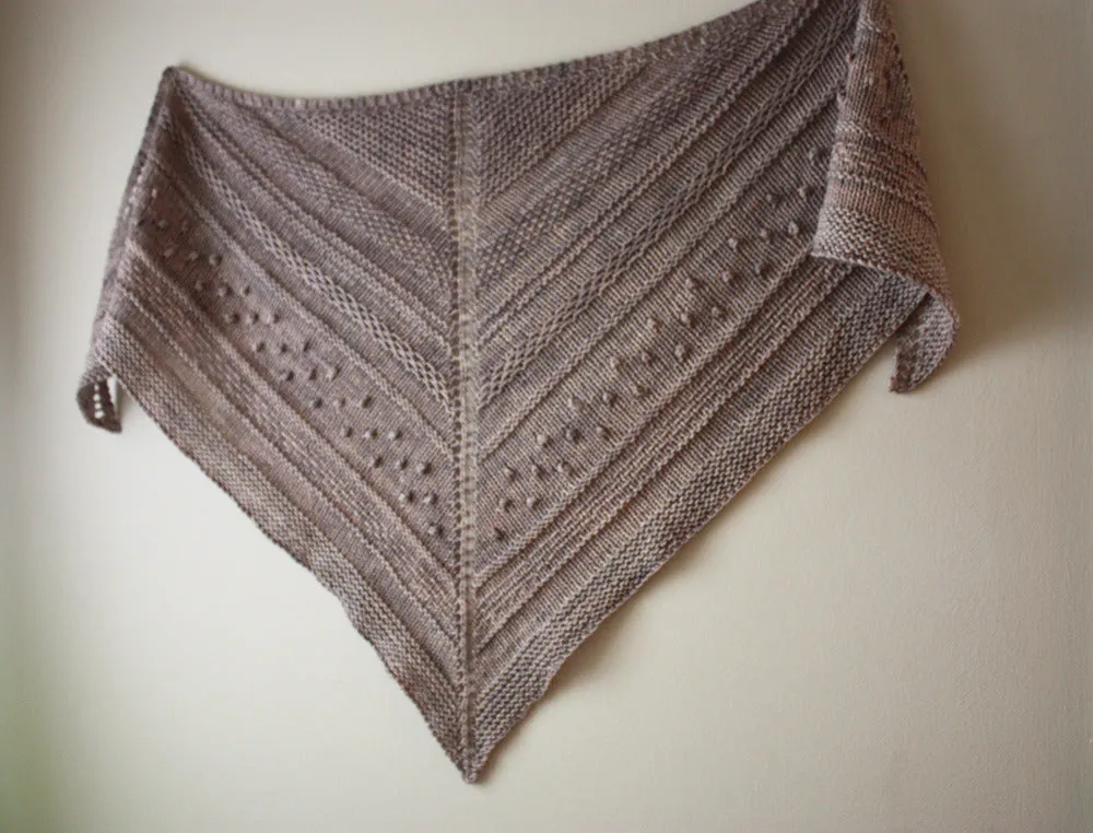 Texelle Chunky Shawl Knitting Pattern