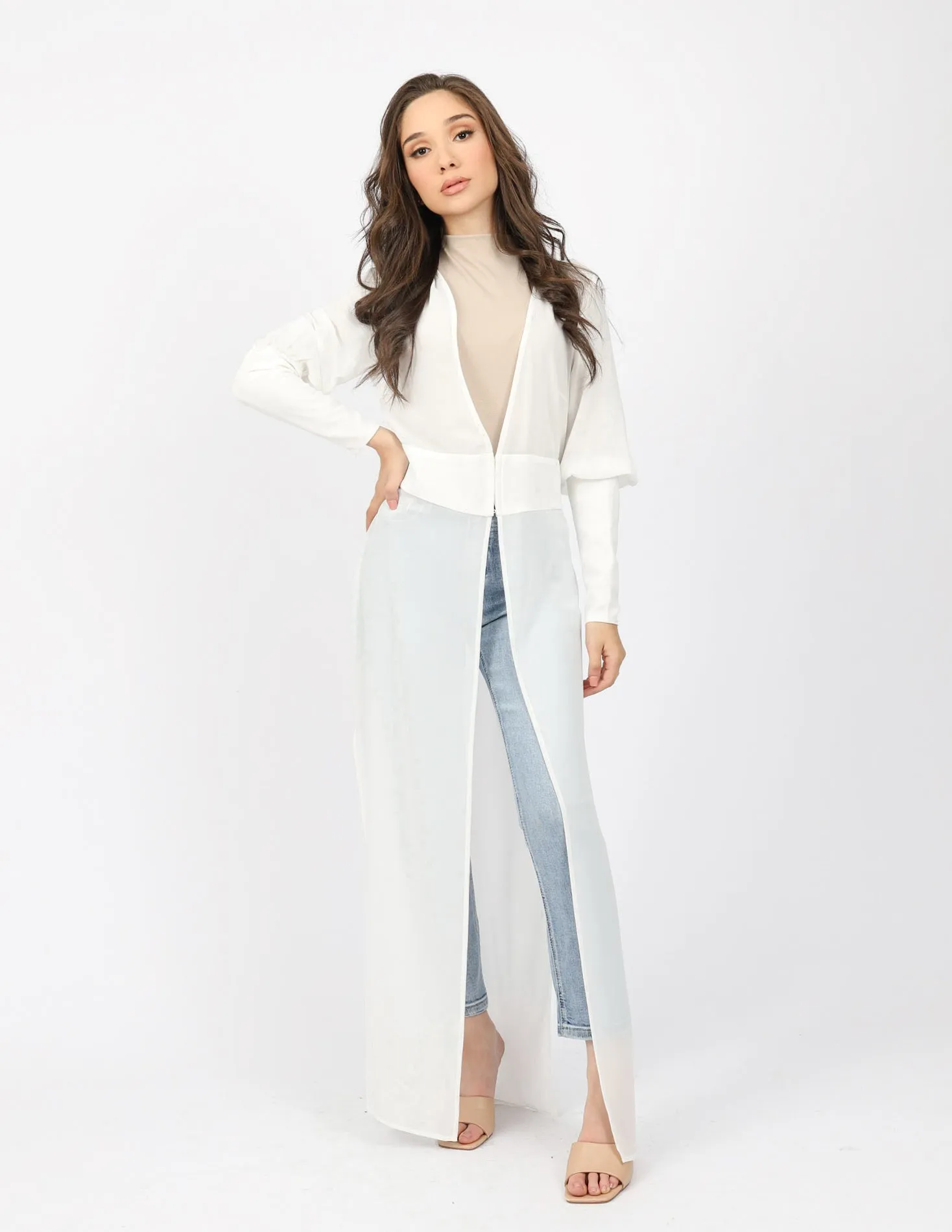 Zoya Zip Sleeve Cardigan